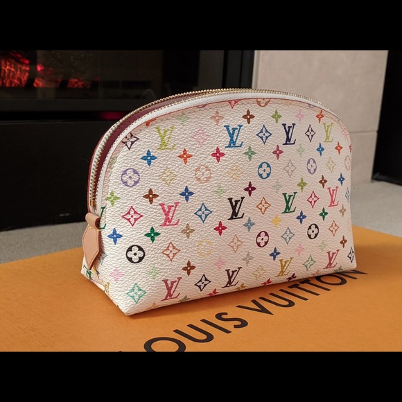 Louis Vuitton Multi Color Cosmetic Pouch - Rare - Picture 5 of 8